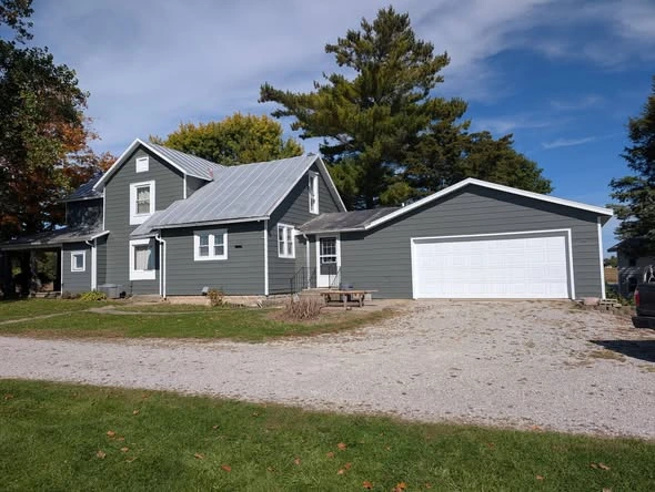 Residential exterior, garage and home project