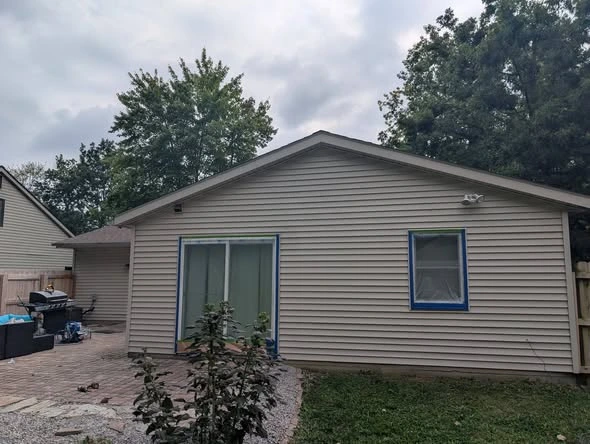 House exterior, painting, and trim detail from Solara’s project portfolio
