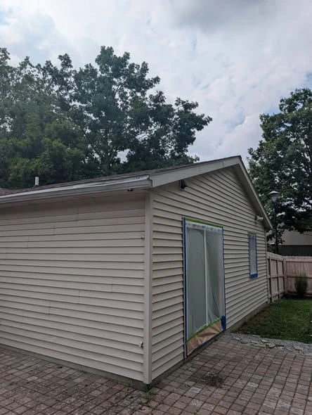 House exterior, painting, and trim detail from Solara’s project portfolio