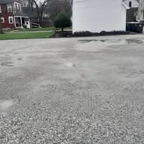 Property surface and equipment from an outdoor project